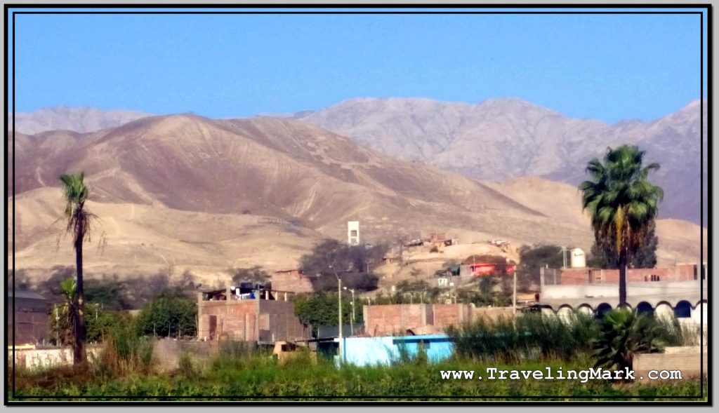 Photo: Large Geoglyph on Mountain Side in Palpa