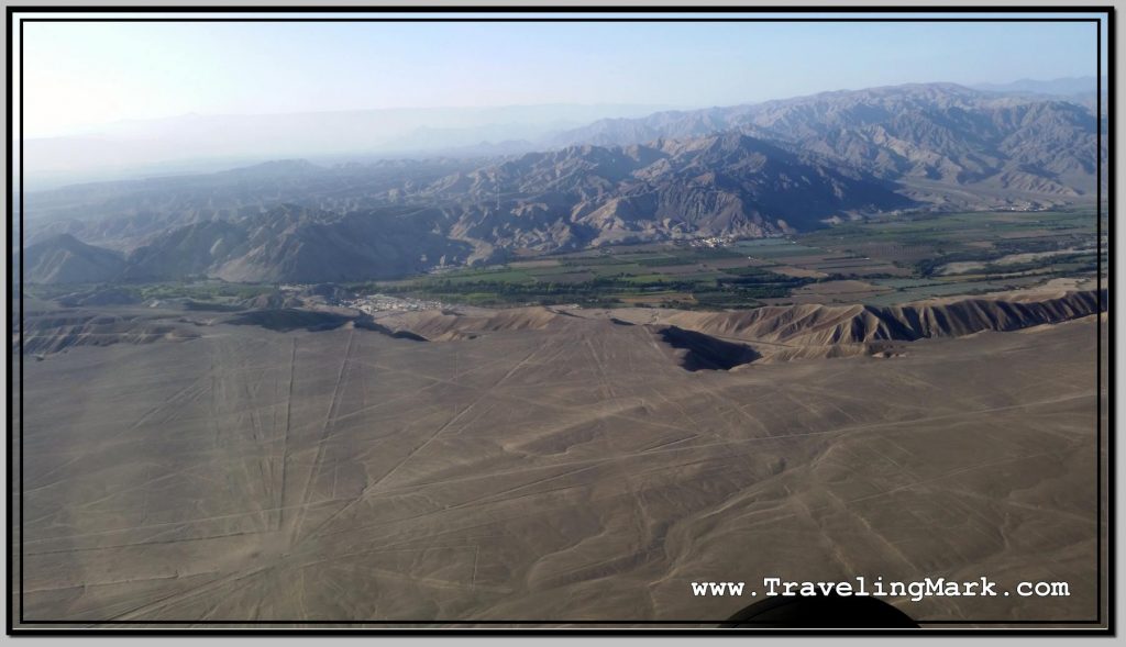 Photo: Broader View of Runways and Triangles at Nazca