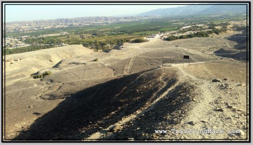 Photo: View of Mirador and Geoglyphs from Top of Hill in Palpa