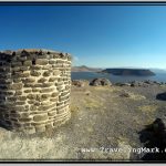 Photo: Chullpa with Umayo Island Inside the Lagoon