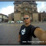 Photo: Selfie in Front of La Compañía de Jesús in Cusco, Peru