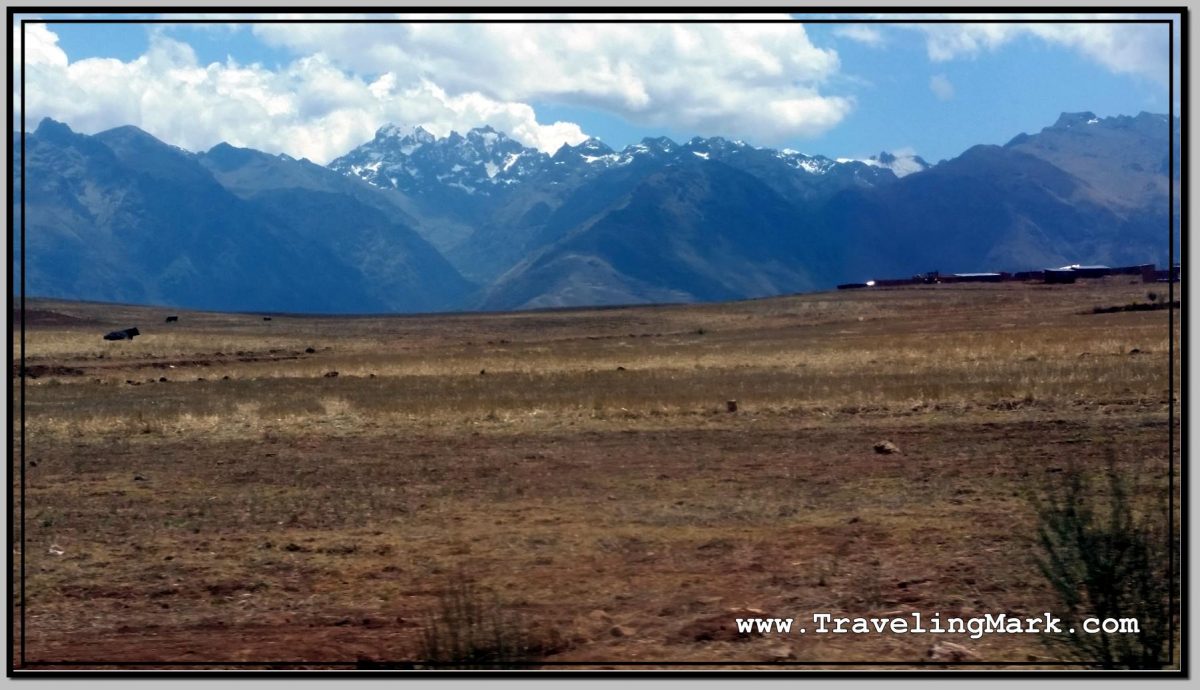 Photo: Fertile Lands Fringed with Impressive Mountains Are a Hallmark of the Sacred Valley of the Incas