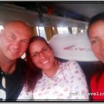 Photo: The Only Image I Took with Venezuelan Girls on Civa Bus Turned Out Blurred