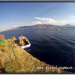 Photo: Our Boat Before Return Ride Back to Puno from Uros Island
