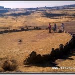 Photo: Intiwatana - Ceremonial Circular Structure Build by the Incas