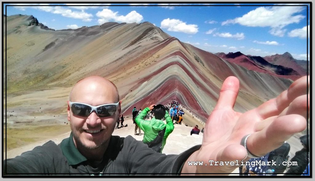 Photo: Rainbow Mountain - I Did It!