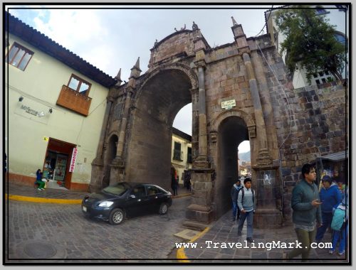 Photo: Santa Clara Arch on Way to San Pedro Market