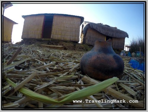Photo: Scene from Larger Uros Island