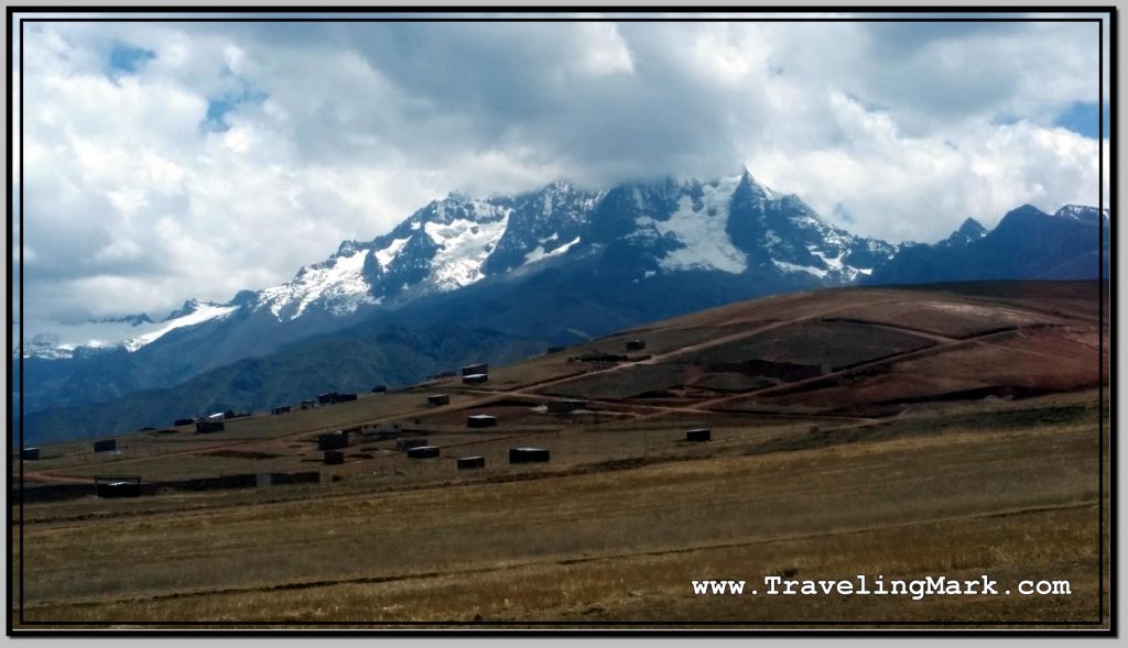 Photo: Snow Covered Mountains in the Sacred Valley of the Incas