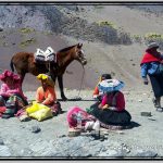 Photo: Until Visitors to Rainbow Mountain Were Able to Hire Horses Lead by Locals in Traditional Costumes