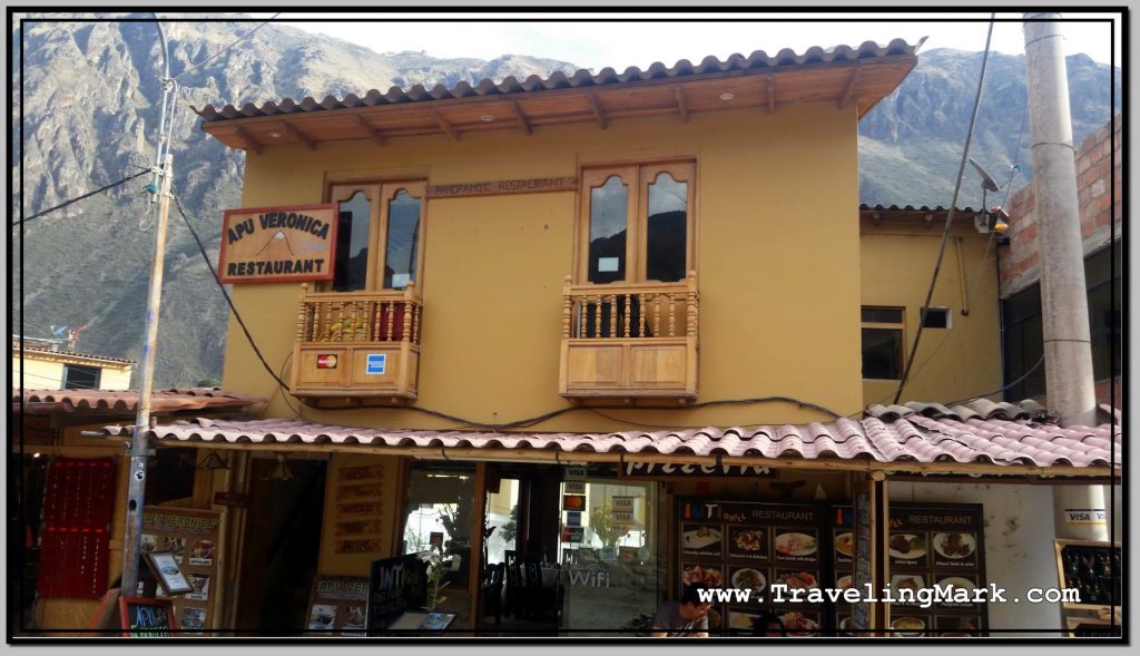 Photo: Apu Veronica Restaurant in Ollantaytambo, Peru