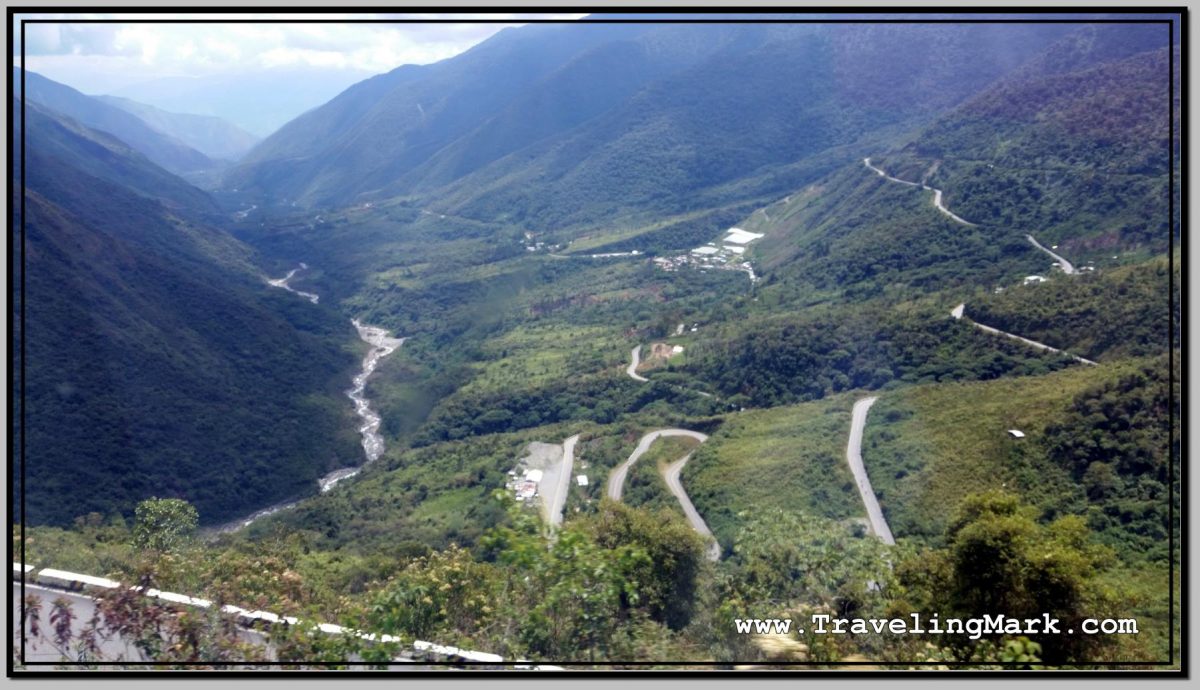 Photo: Winding Road with Switchbacks Adorn the Walls of the Canyon