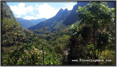 Photo: Hidroelectrica to Aguas Clientes Trail Offers Spectacular Views, But View of Machu Picchu Remains Hidden
