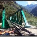 Photo: Railway Bridge Over the Vilcanota River with Footpath on the Right