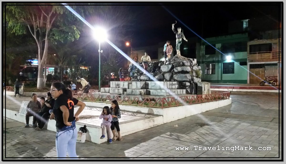 Photo: Plaza de Armas in Santa Teresa at Night