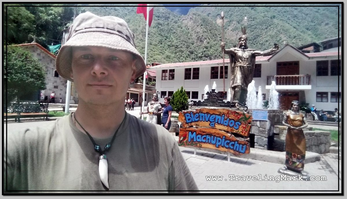 Photo: Plaza de Armas in Aguas Calientes