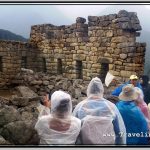 Photo: Collapsing Stone Walls at Machu Picchu