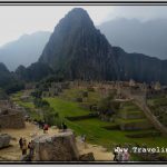 Photo: Dark Rainy Clouds Surround Machu Picchu