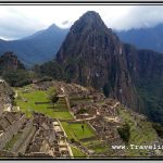 Photo: Lost City of the Incas with Cloudy Sky so No Sunrays to Light It Up