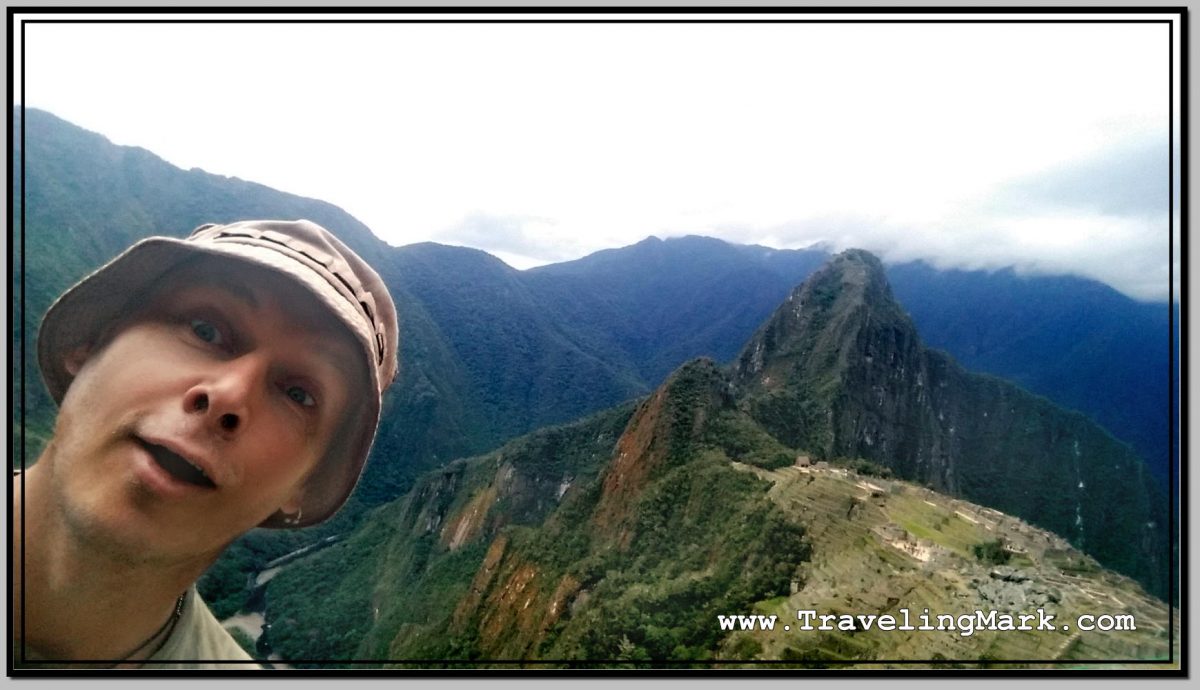 Machu Picchu on a Cloudy Day