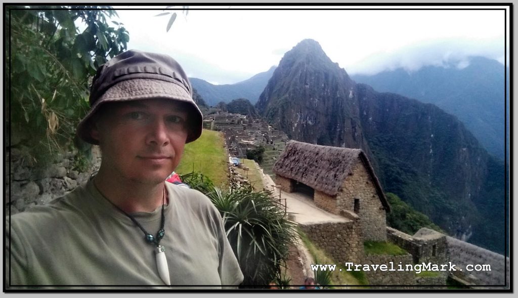 Photo: First Selfie Taken When Machu Picchu Started to Take Shape