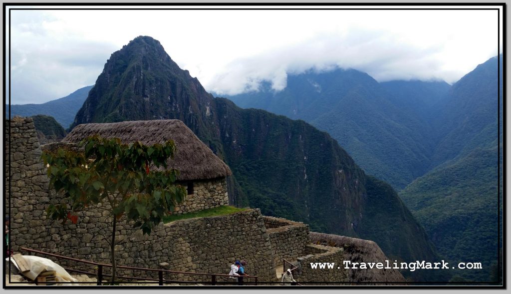 Photo: This Is The First View of Machu Picchu I Got After Entering the Compound