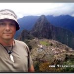 Photo: Machu Picchu Selfie from Up on Agricultural Terraces