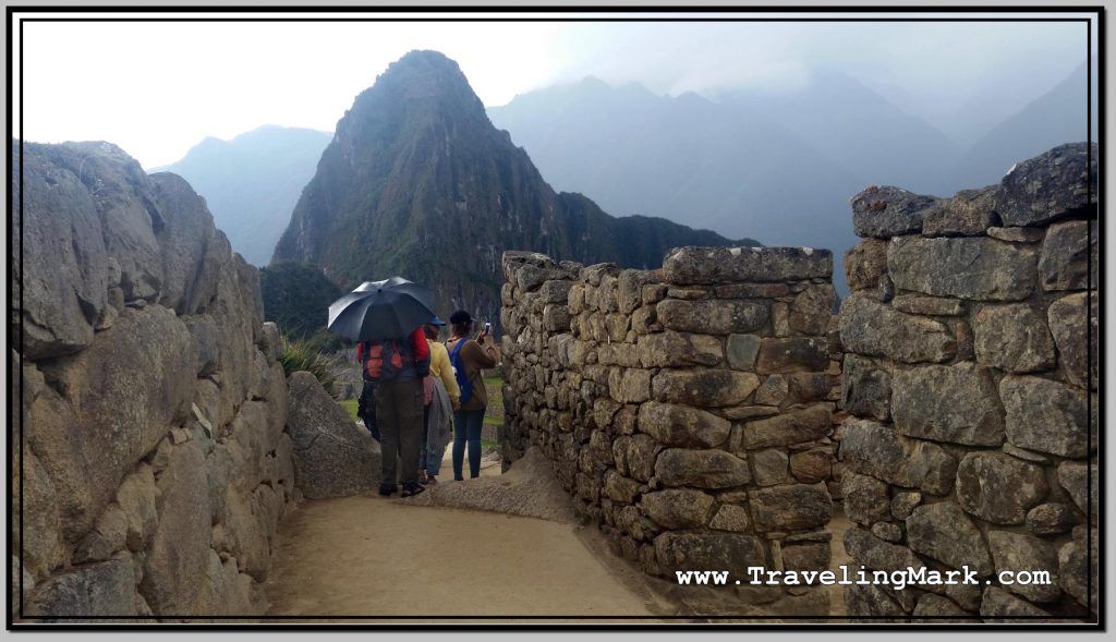 Photo: Exploring Machu Picchu in Rain