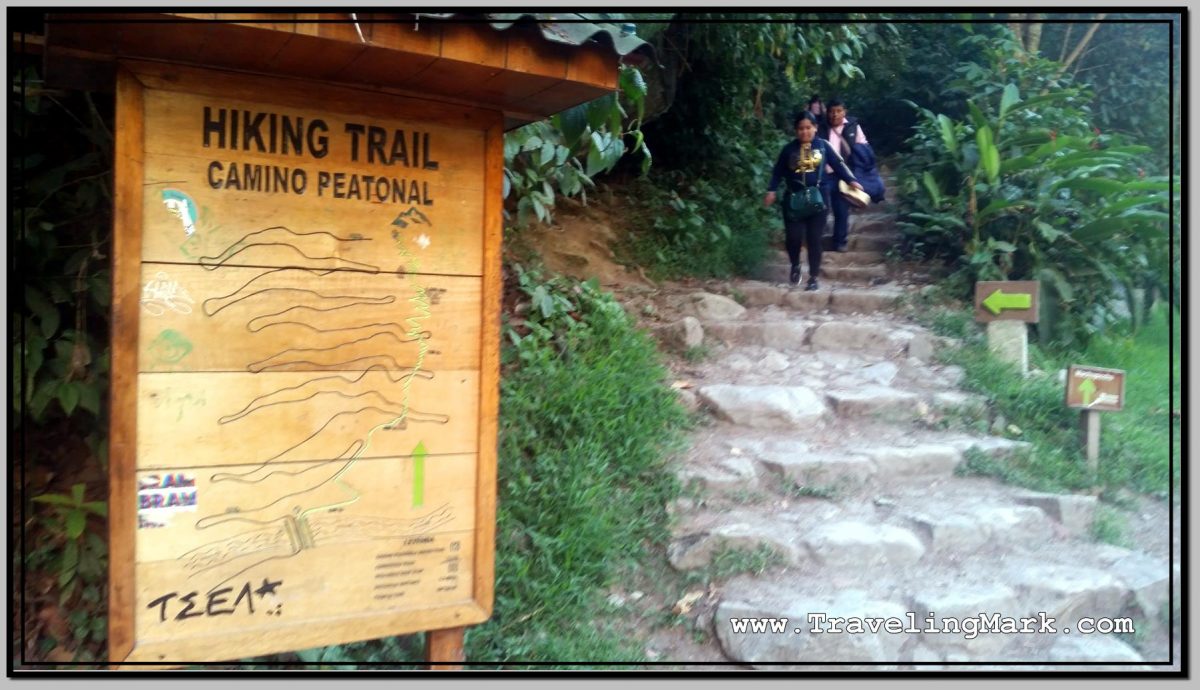 Hiking to Machu Picchu from Aguas Calientes