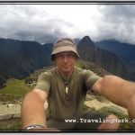 Photo: Sitting on the Ground for the Machu Picchu Pic