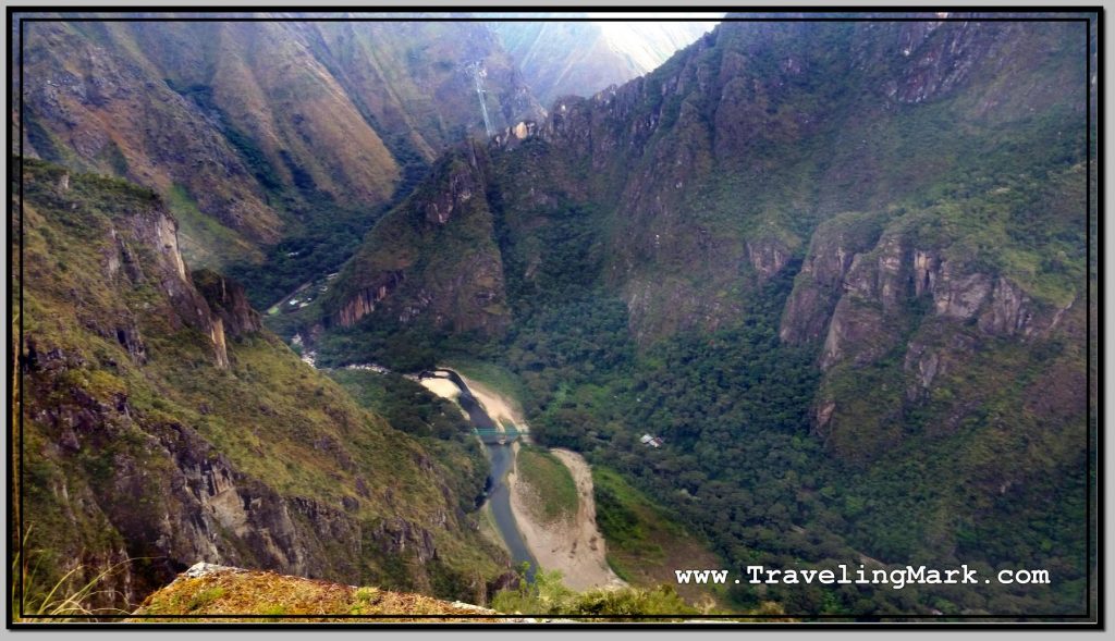 Photo: Urubamba River Seen from Machu Picchu