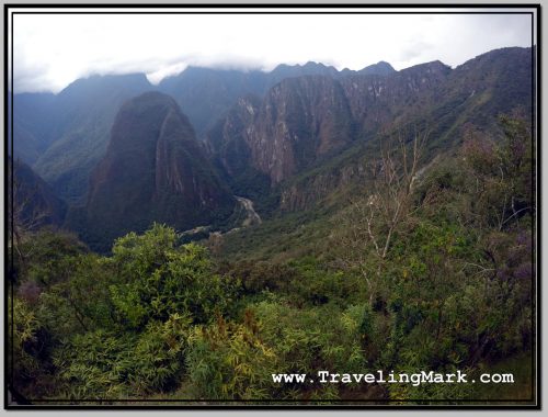 Photo: While Most of Trail Up Machu Picchu Mountain Offers No Views, There Are Some Interesting Moments Toward the Top