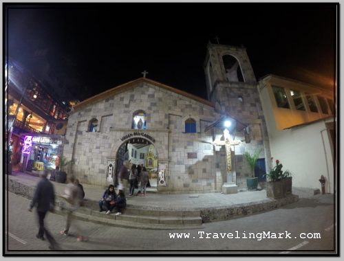 Photo: Virgin del Carmen Church in Aguas Calientes