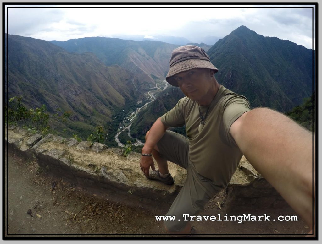 Photo: Inca Bridge Is 2,000 Feet Above River Valley Below