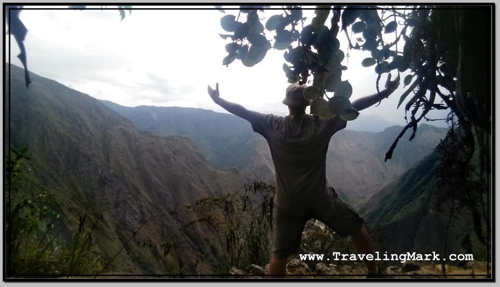 Photo: There Were Hardly Any Other Tourists on the Inca Bridge Trail, So I Could Mess Around with Selfies